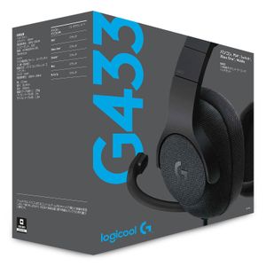 Audifonos Logitech G433 7.1 Gaming negro