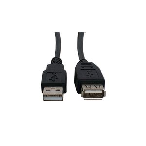 Cable Extension Star Tec Usb 1,8Mts (6Ft.2.0) Blister Negro